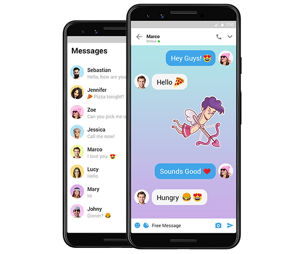 Top Private Messaging app for Android phones on Google Play for free.